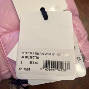 Infant girls Moncler winter jacket